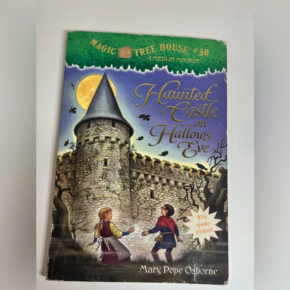 BOOK LOT (6) - COLLECTION OF CHILDREN/TEEN BOOKS - MYSTERY/MAGIC/ADVENTURE
